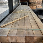 Ca. 7x Douglas balken geschaafd, 140x140mm, lengte 500cm